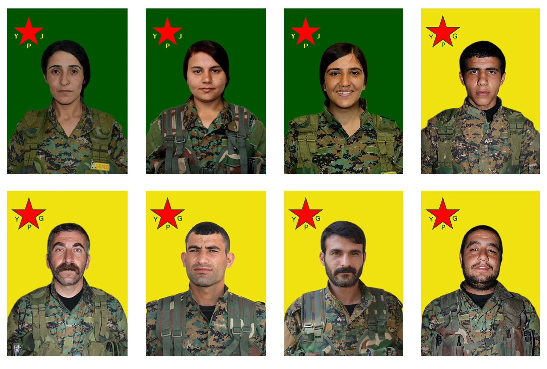 Protection units disclosed 8 fighters’ record