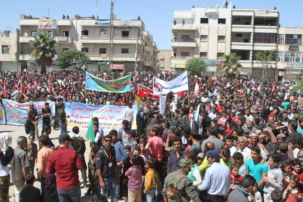 Manbij's people said: No to Turkish occupation