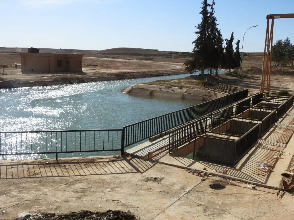 Irrigation committee in al-Raqqa reactivated al-Rafe’ pump