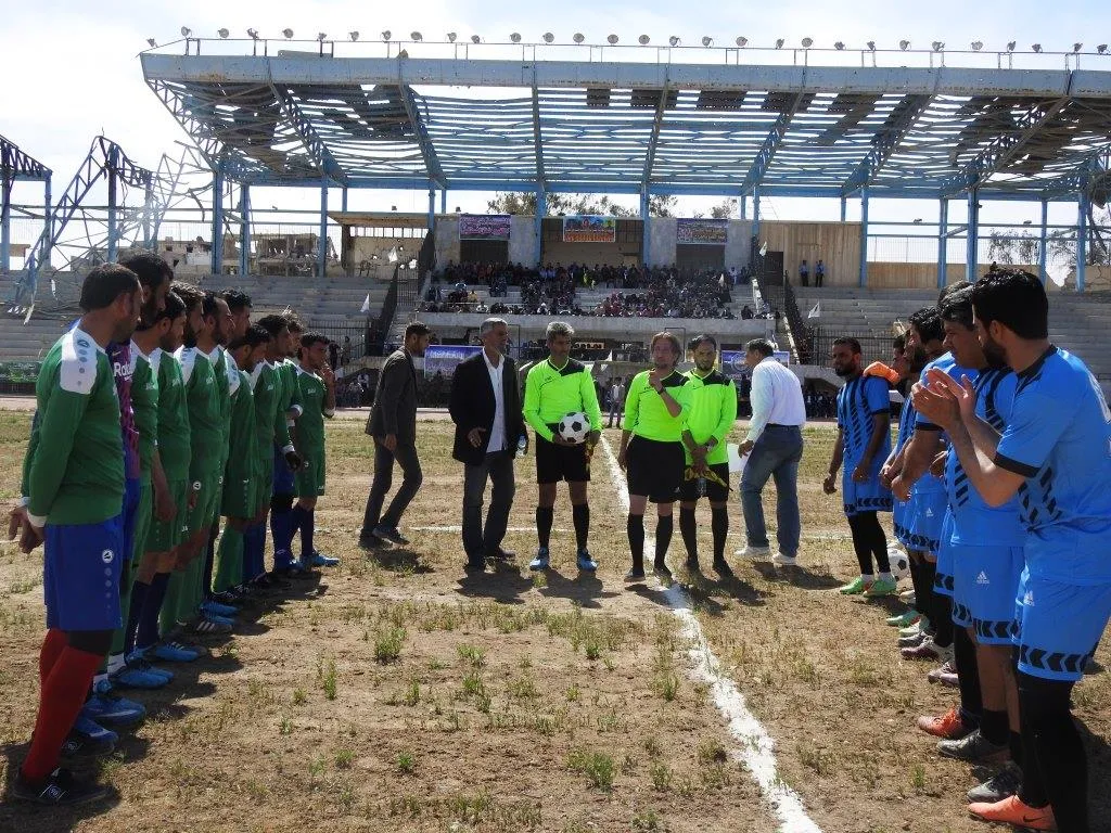 Opening of al-Baladi Stadium in al-Raqqa