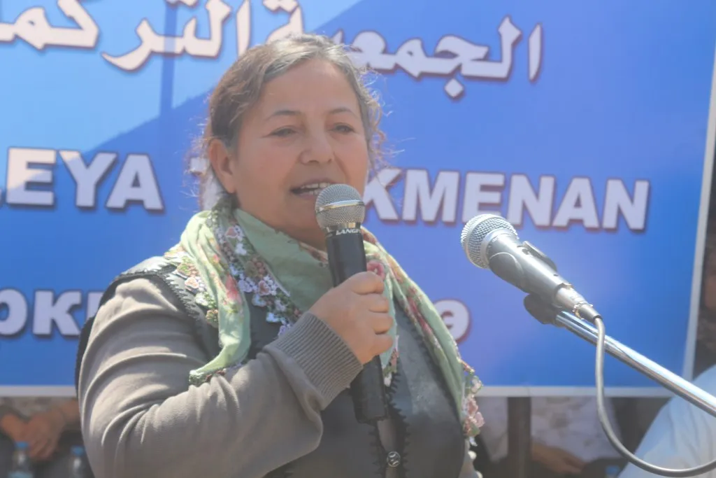 1st Turkmen ’s association opened in Manbij