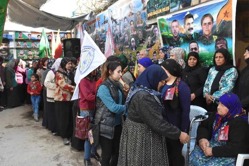 Aleppo's residents hold farewell ceremony for martyr Ali Jijek
