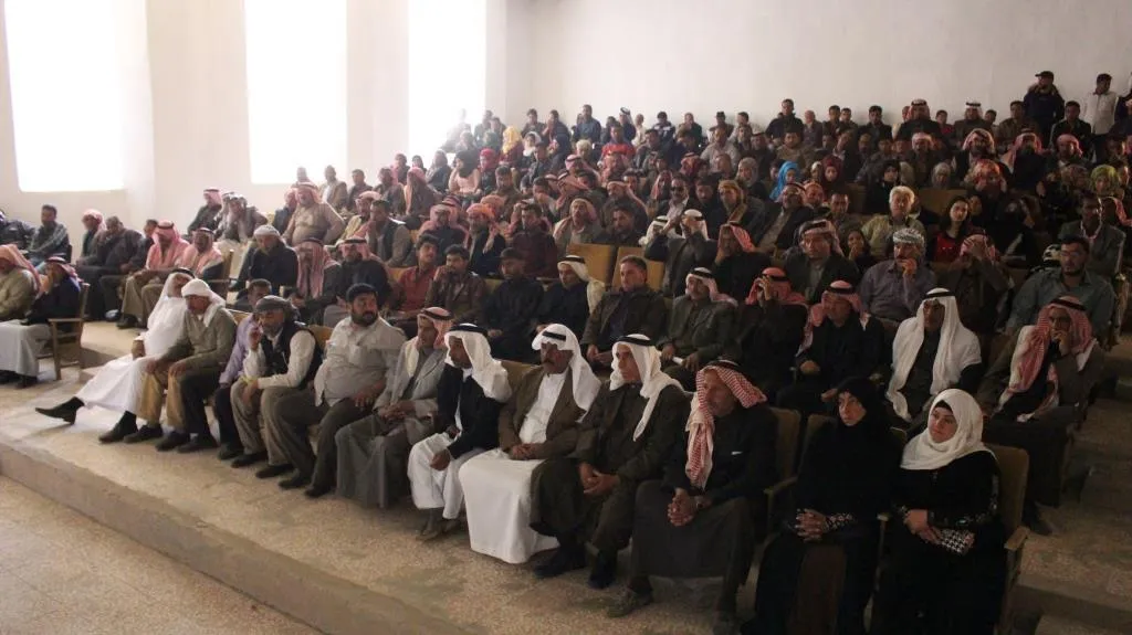 Meeting held in Tel Hamis to introduce Ocalan's thought