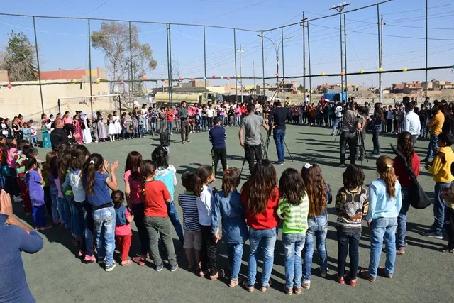 Şengal's children celebrated their holiday in their city 