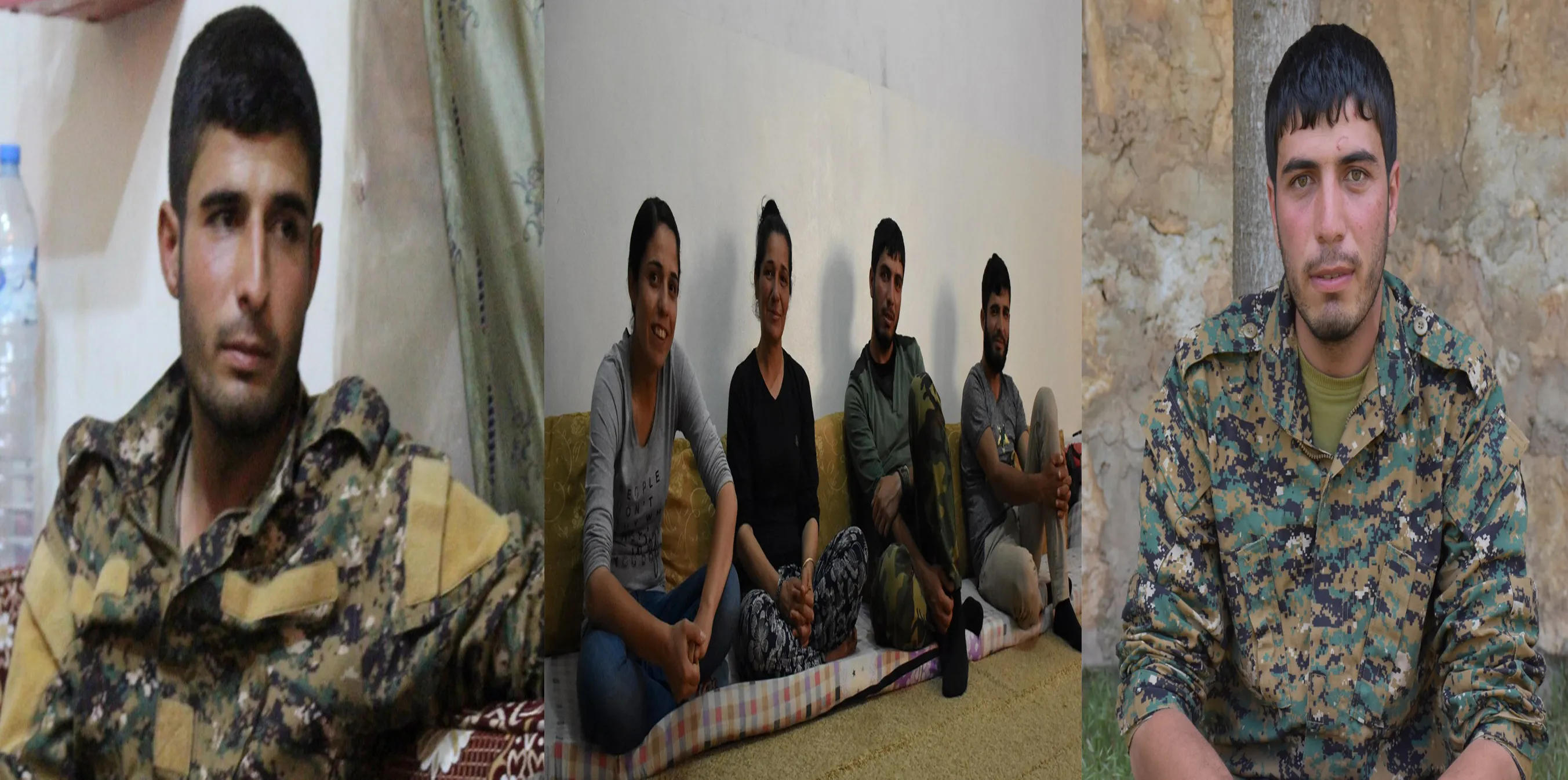 Three siblings… Complete the path they took to liberate Afrin
