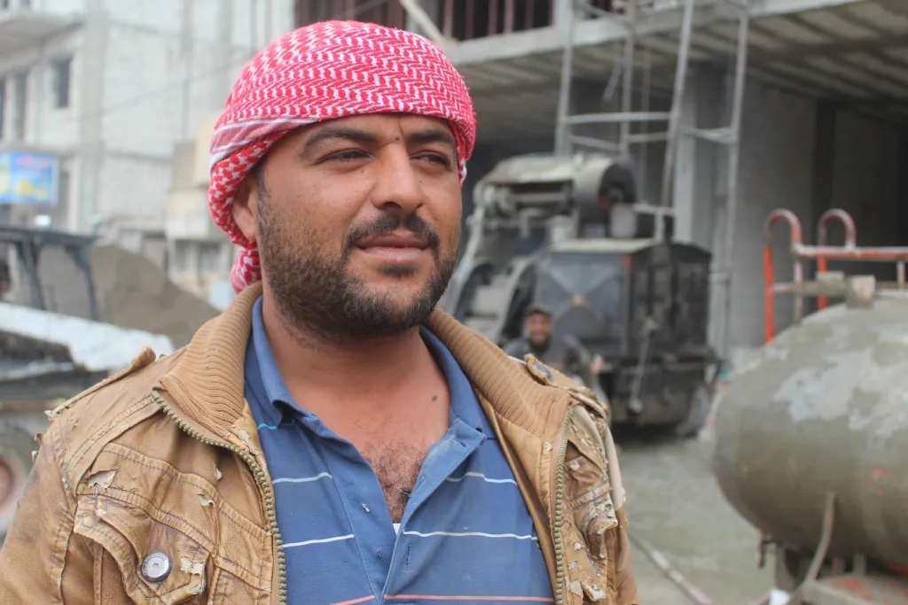 With safety, stability... significant construction renaissance in Manbij