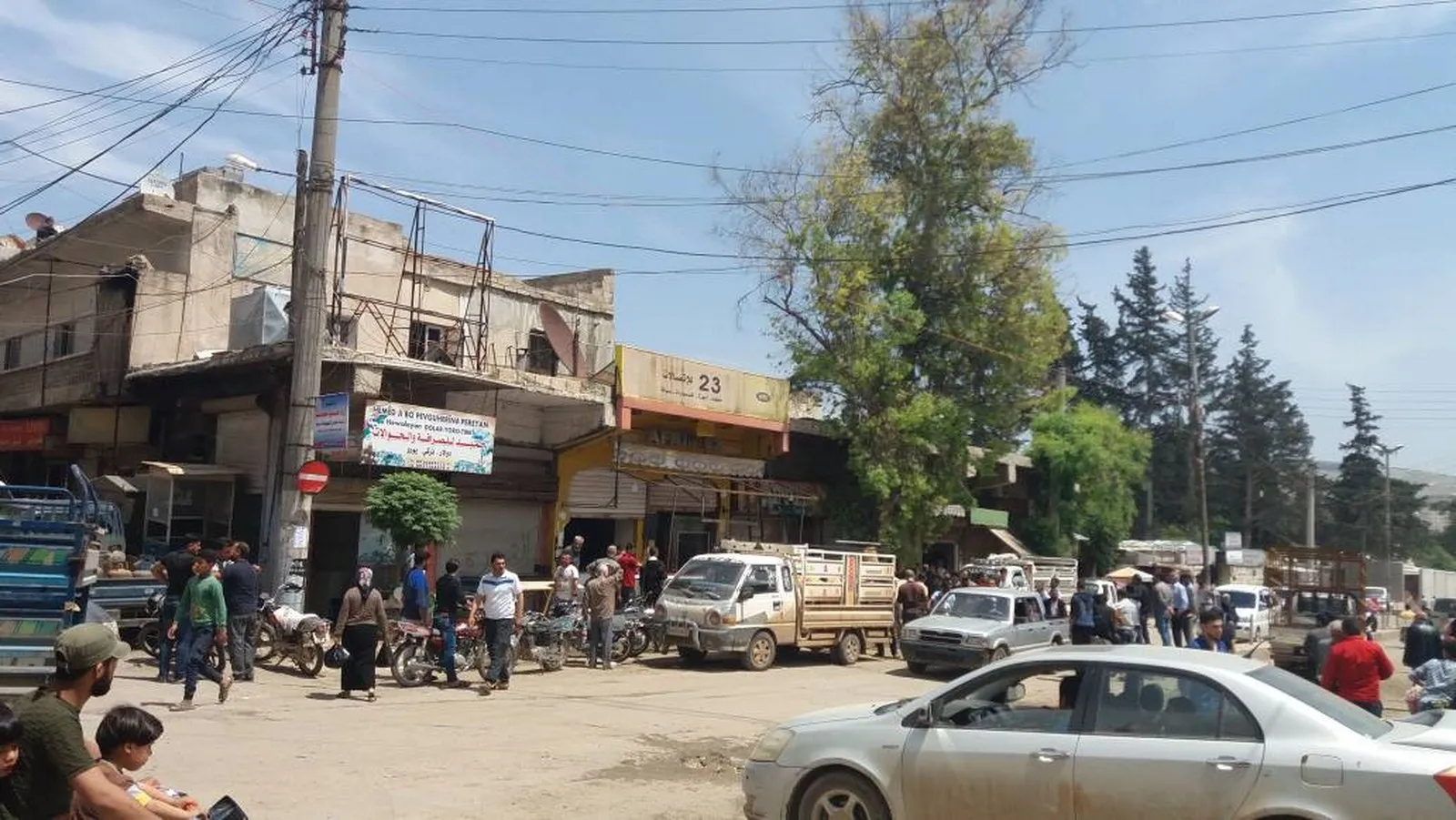 AL-Ghouta is name for sale of camel meat in Afrin