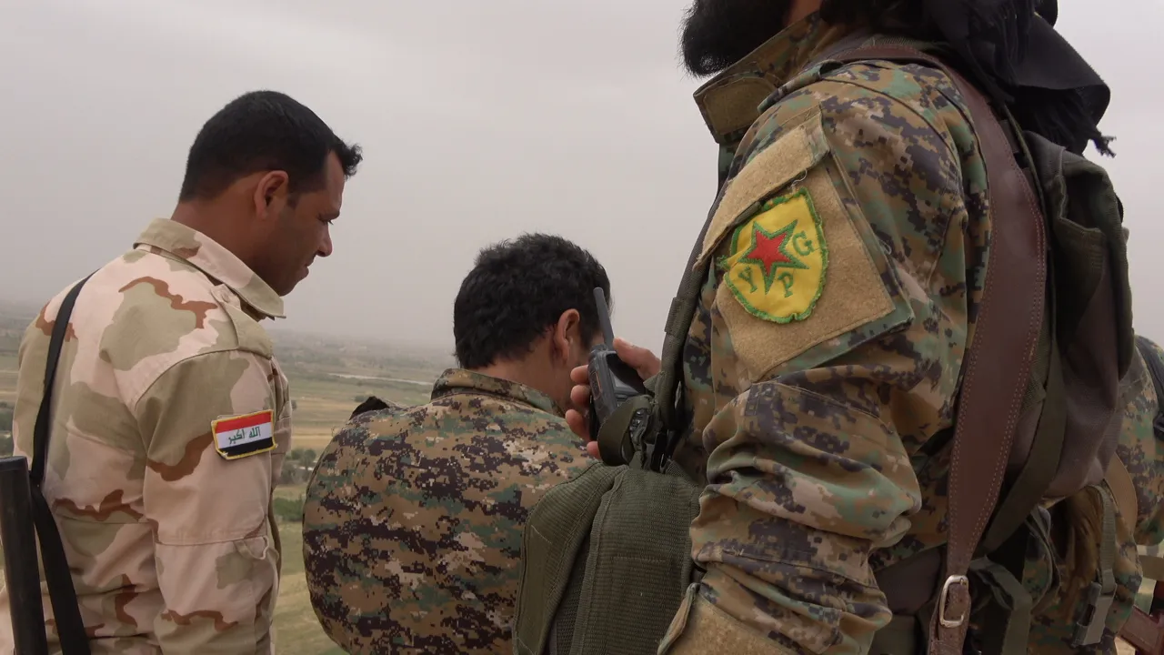 How SDF coordinate their movements against Daesh with Iraqi army?