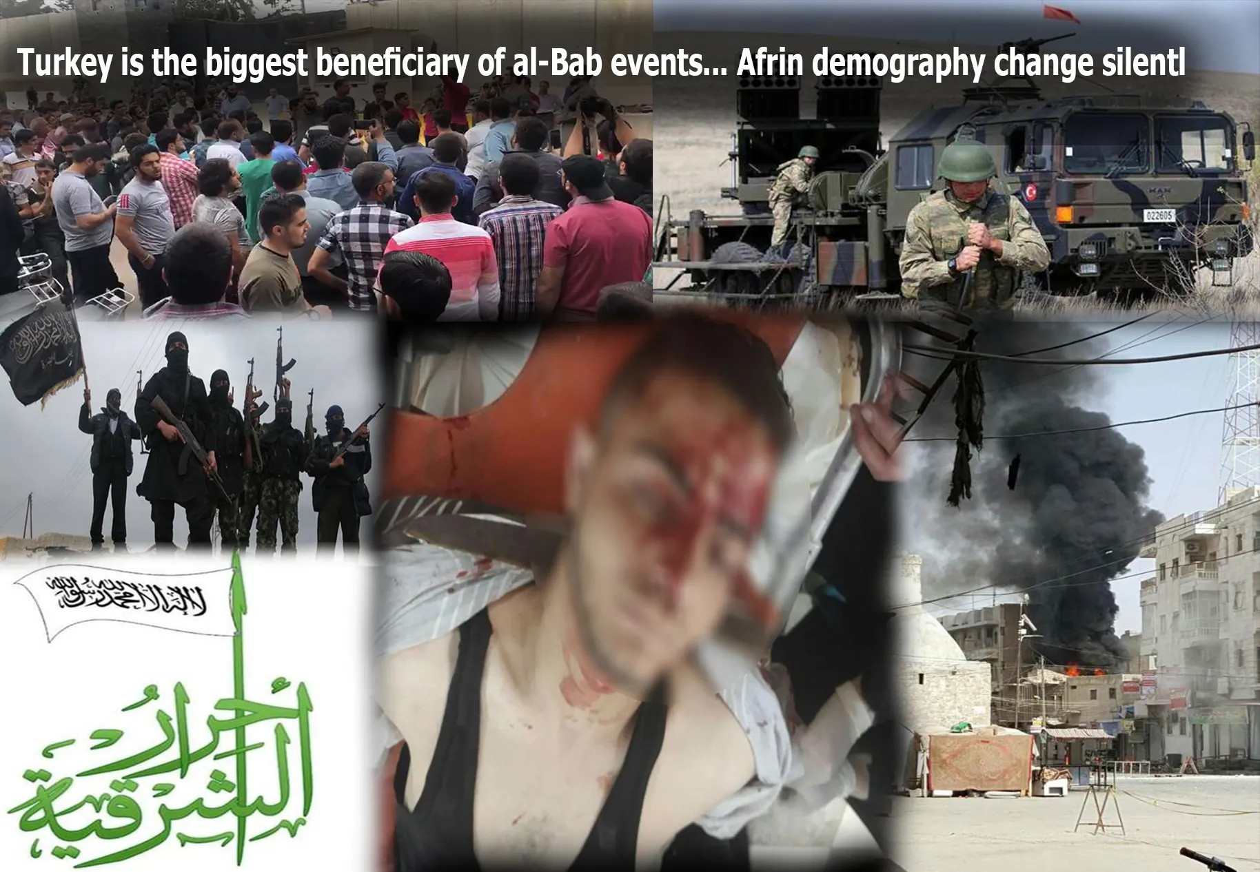 Turkey is the biggest beneficiary of al-Bab events... Afrin demography change silently -2