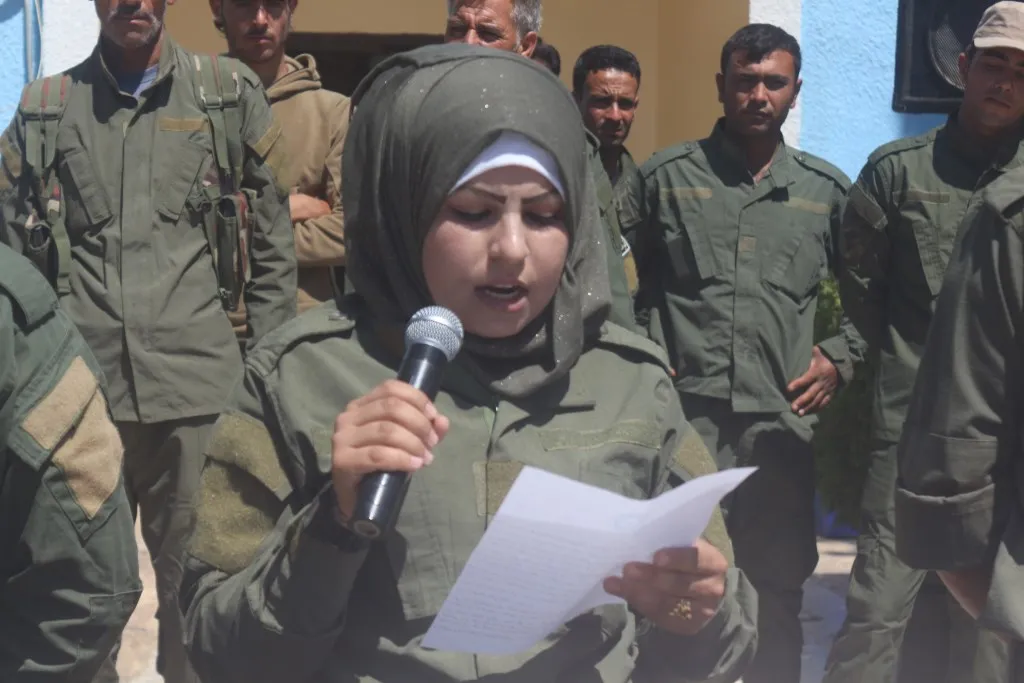 New course of Internal Security Forces finished in Manbij city