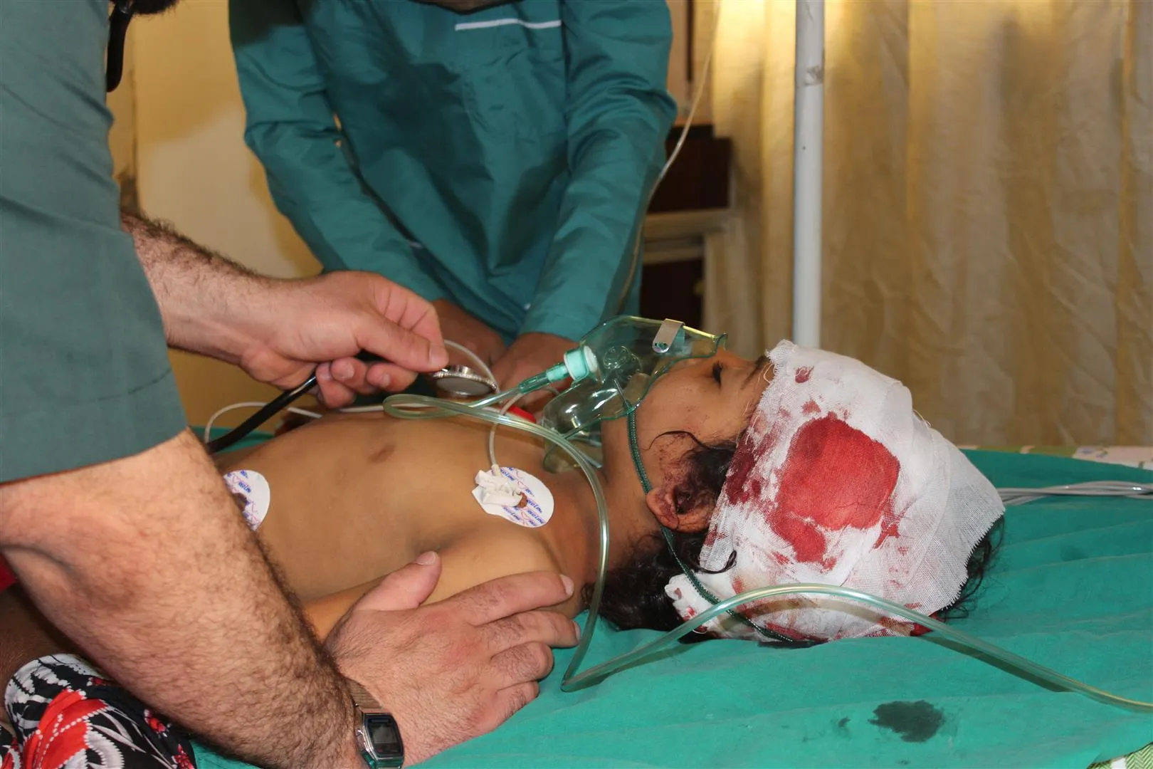 Three children killed, seven wounded by explosion in Jasser Abyed