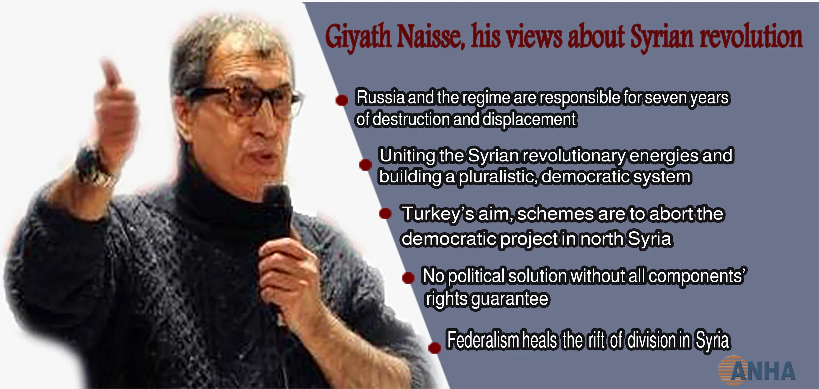 Naisse: Federalism unites Syria; Astana divided it with the originals’ war inception-2