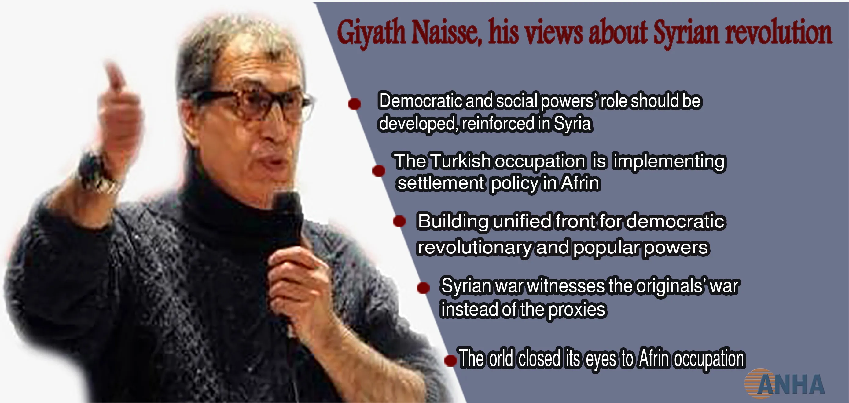 Naisse: Federalism unites Syria; Astana divided it with the originals’ war inception-1