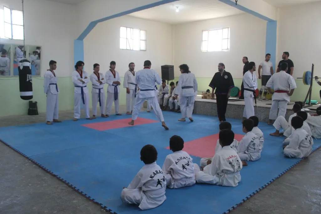 Individual gymnasium opened in Manbij