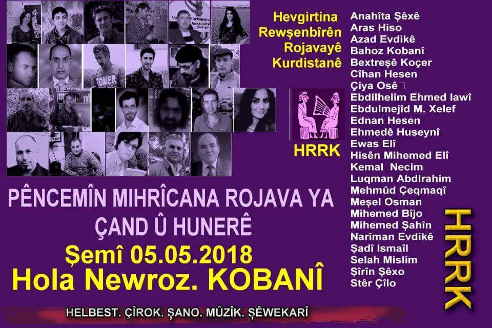 Rojava's Festival launch tomorrow