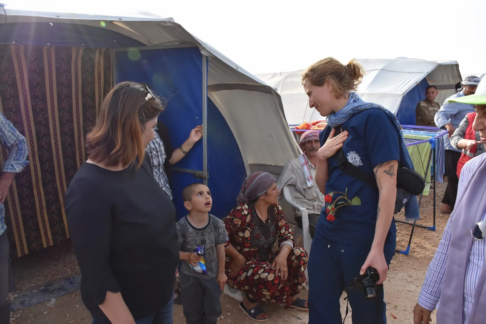 German women's delegation toured in Berxwedan camp