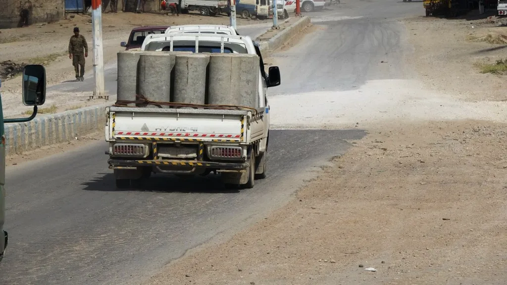 Rehabilitation of Ain Issa roads