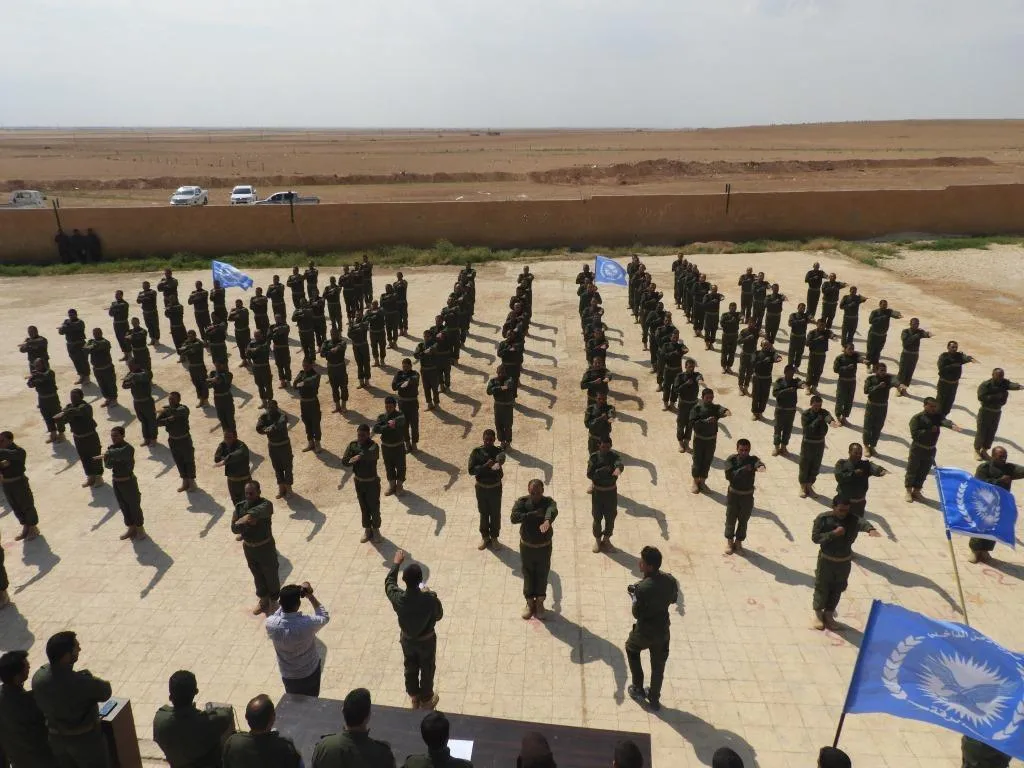 Internal Security Forces in Ain Issa ended 22nd course