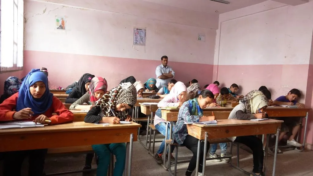 Final exams for current year started in al-Raqqa