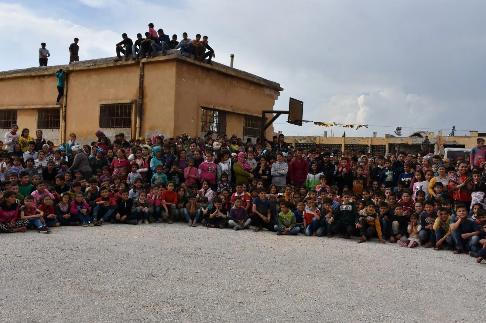 Ahras Council organized celebration for Afrin children
