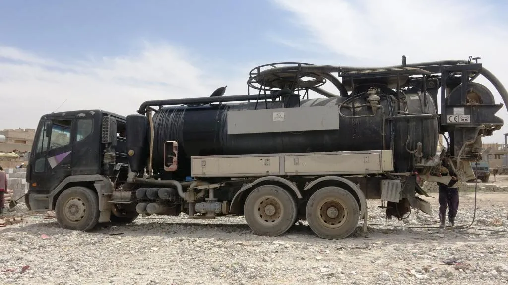 Al-Raqqa people suffer from sanitation problem