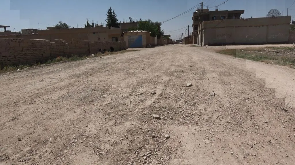 Qamishlo 's municipality begins to pave and maintains city 's roads