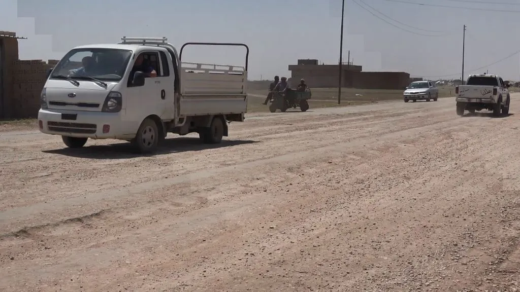 Qamishlo 's municipality begins to pave and maintains city 's roads