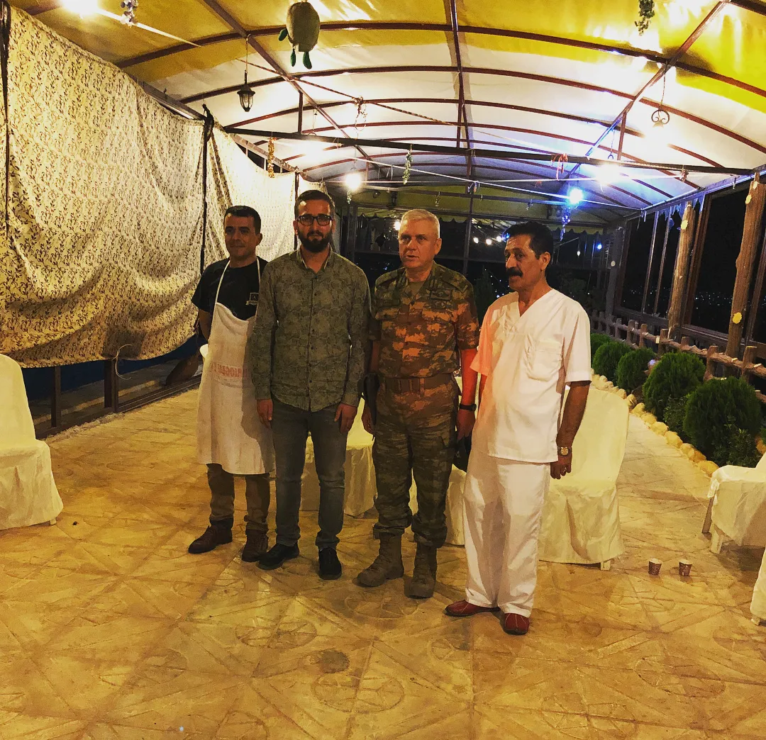 What did Ismail Matin do in his secret visit to Afrin?