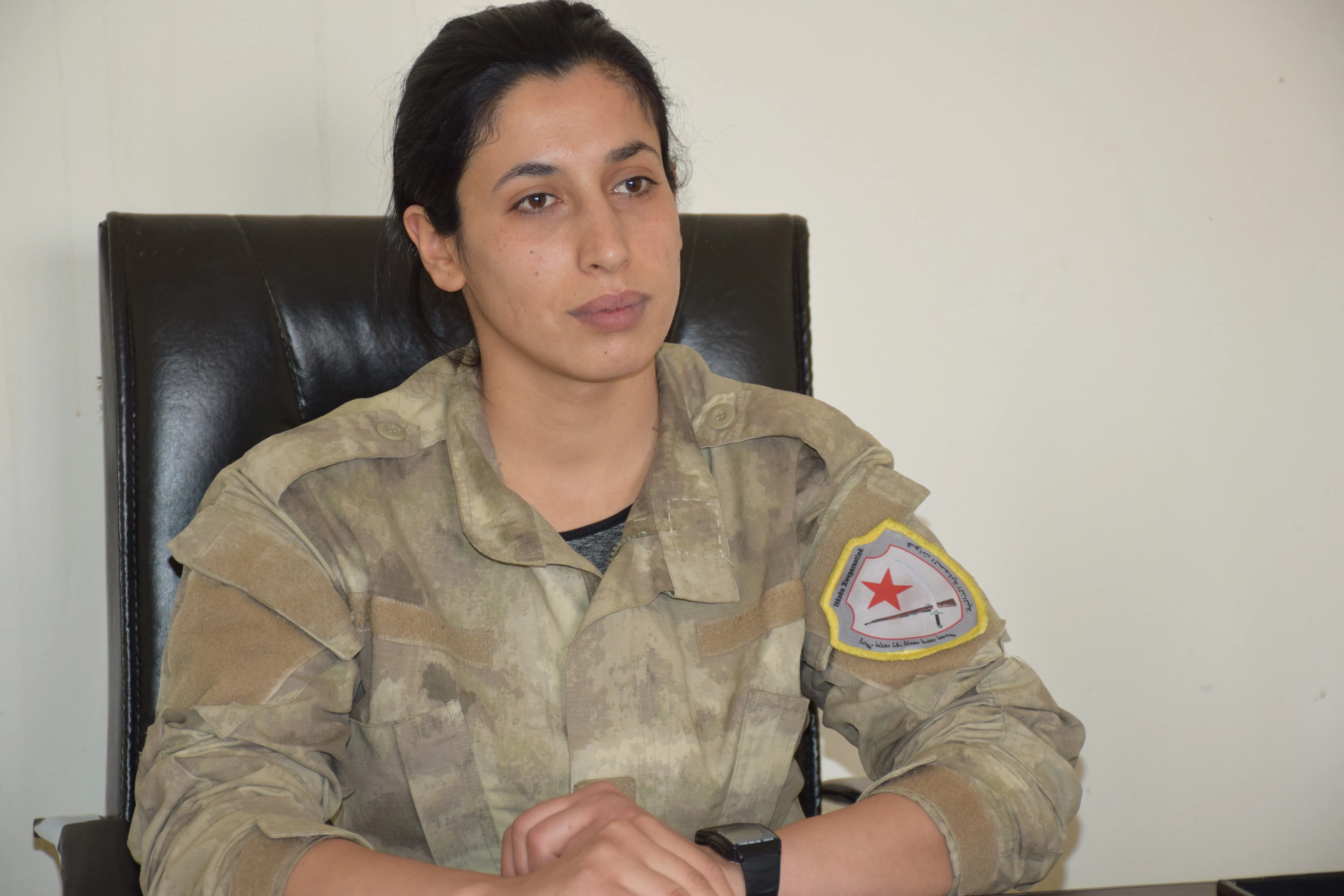 Self-Defense Duty Forces are a protection shield in Manbij