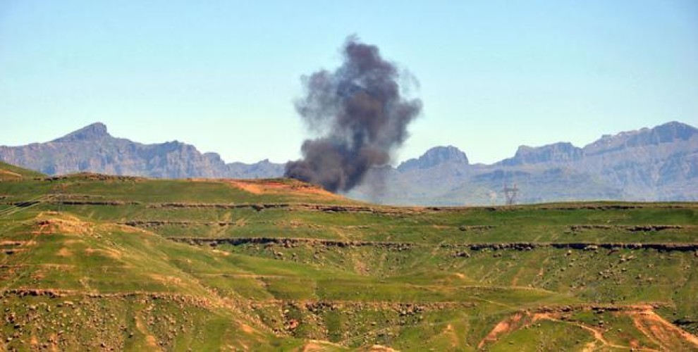 Turkish army launched attack on Cûdî area