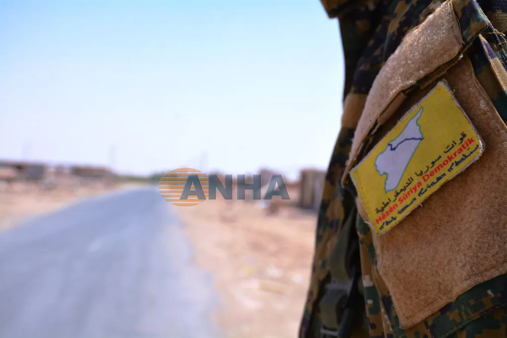 ANHA agency correspondents entered liberated al-Dashaisha town