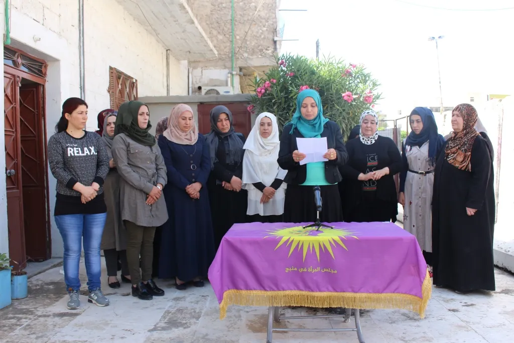 Manbij women: We reject any external interference in affairs of our city