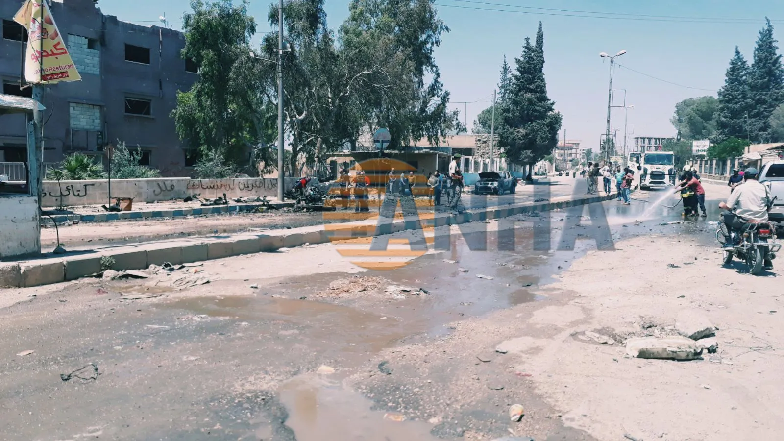 With photos ... What happens in Afrin after explosions?