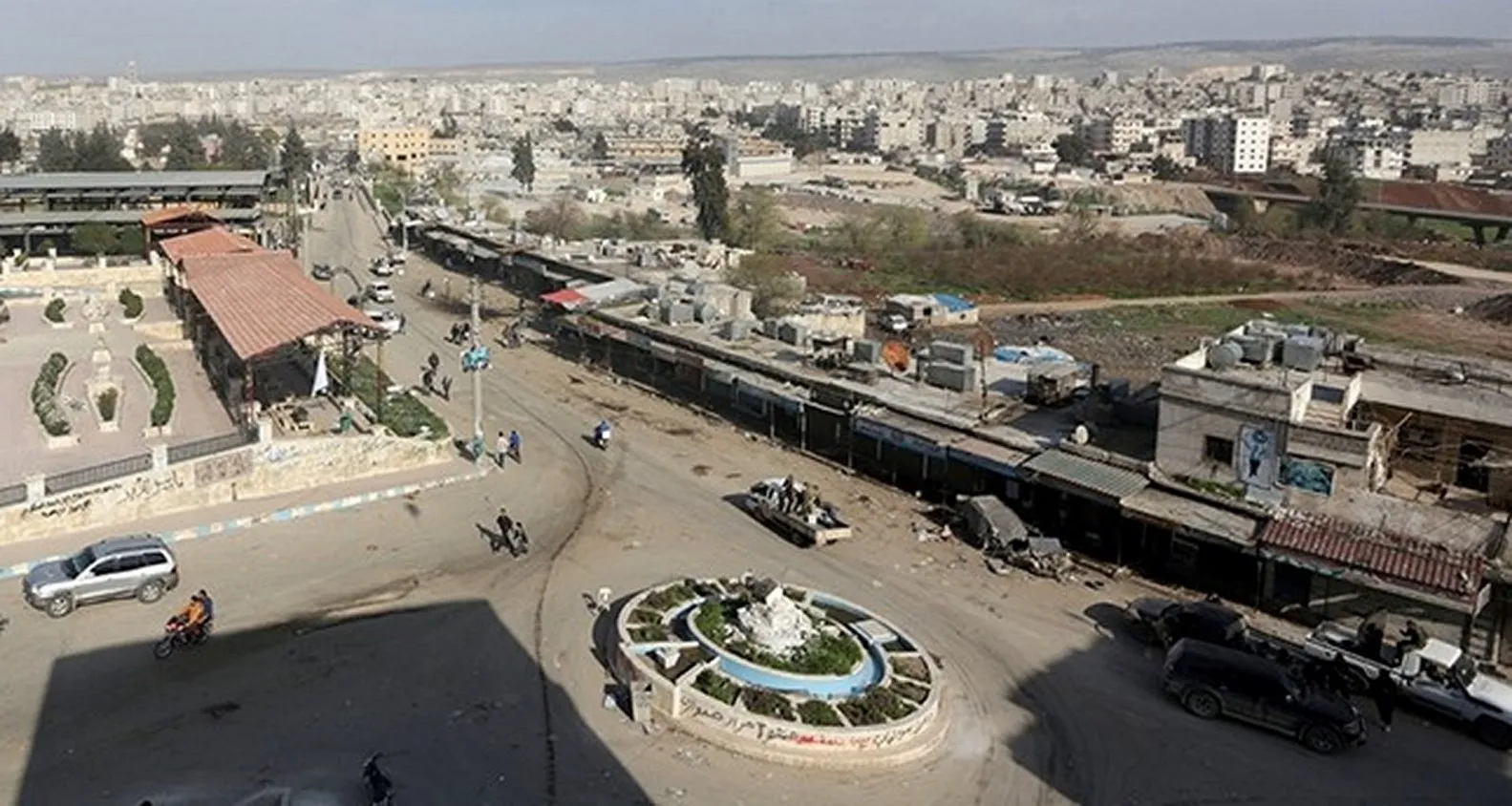 Afrin residents protested against Turkish violations