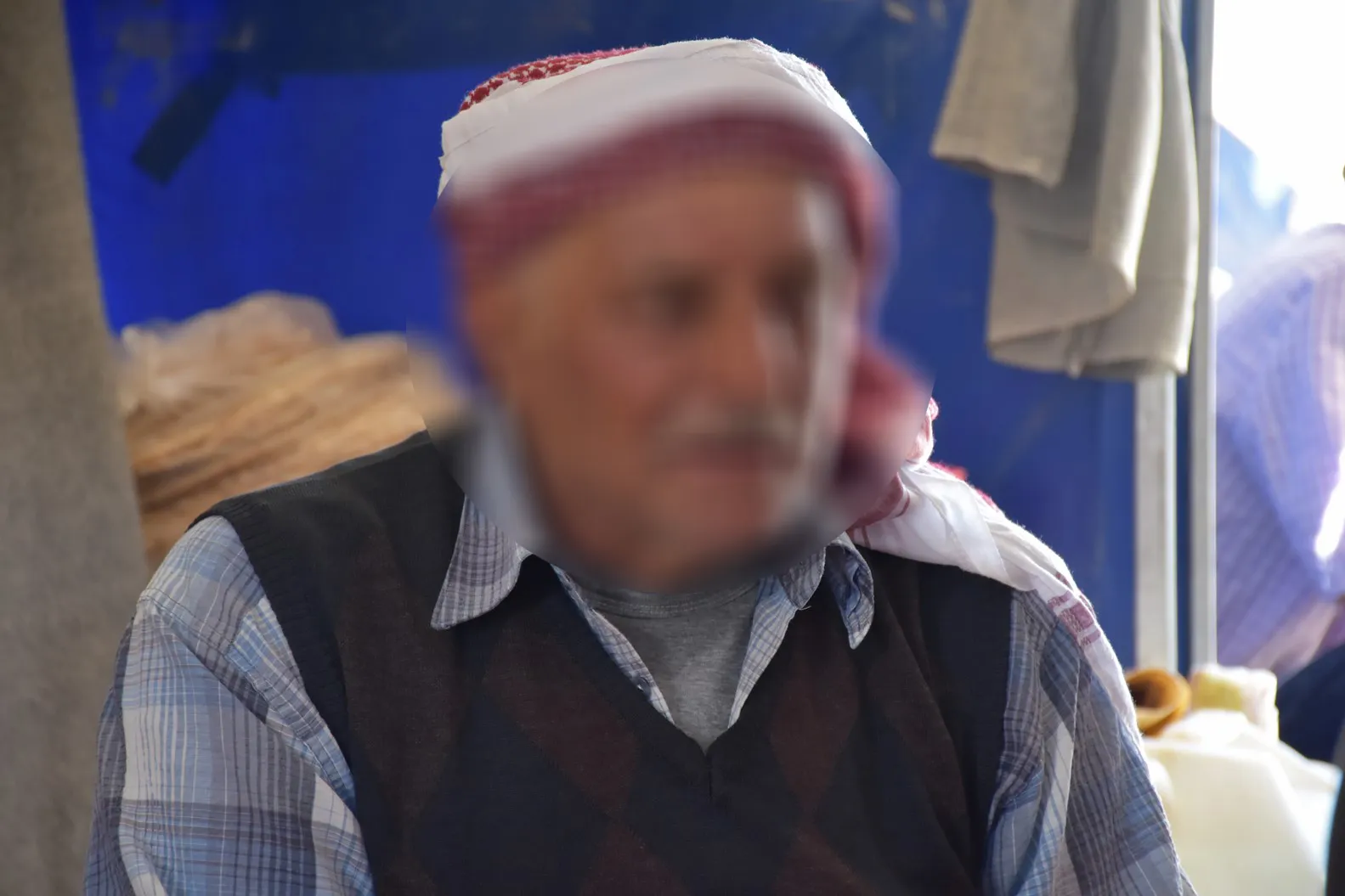Elderly , children displaced in mountains ,valleys till reached to al-Shahba area