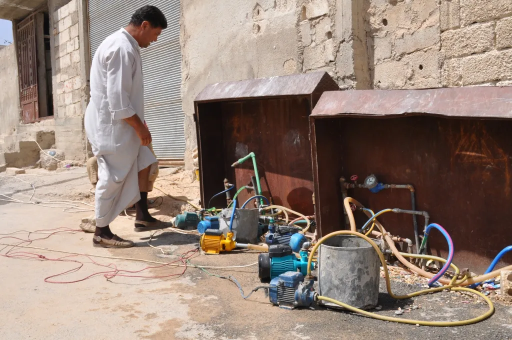 People's Municipality has not solved water problem four years ago!