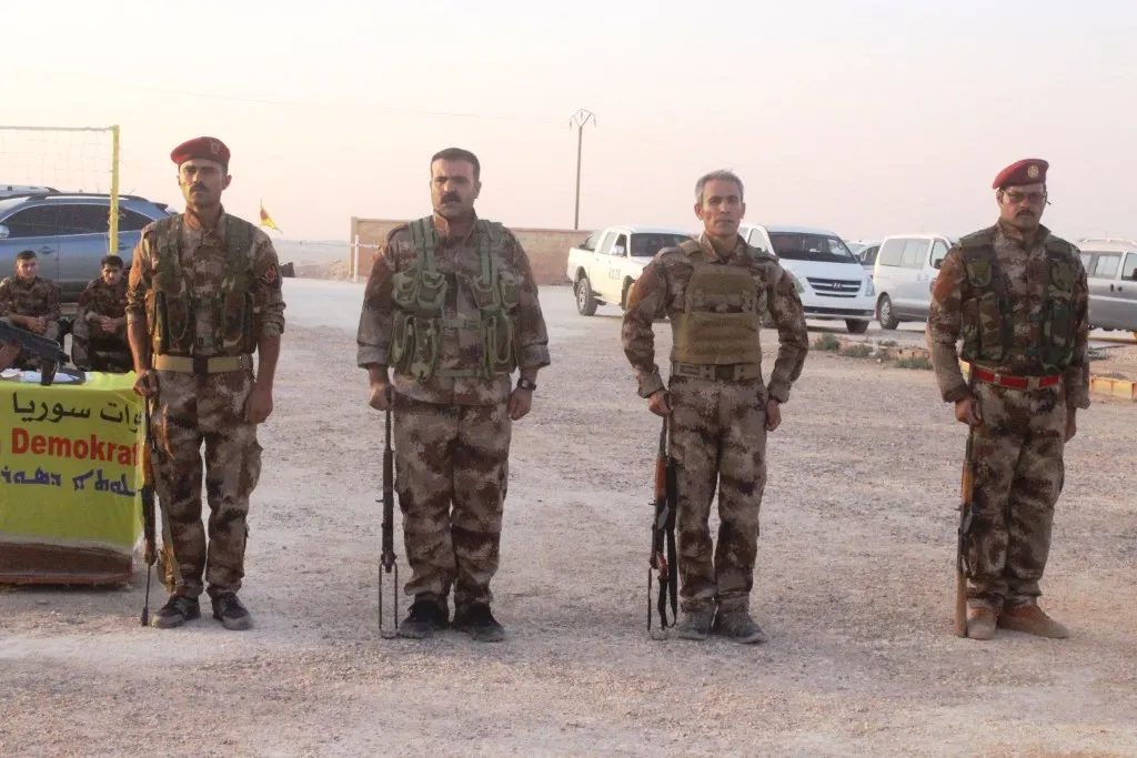 Dozens join military discipline academy in North Syria