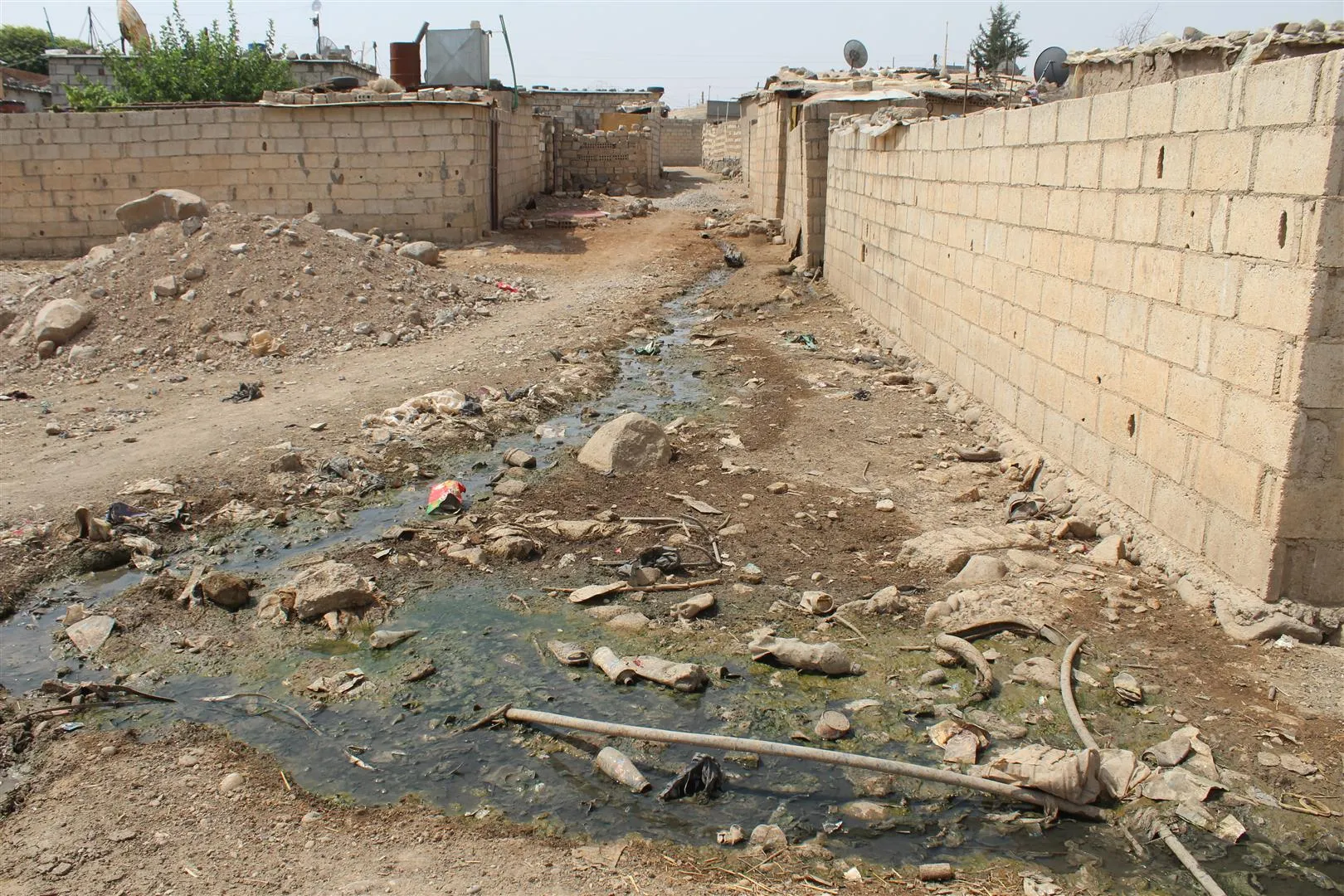 Xêrka neighborhood ... severely suffering, municipality promises though late