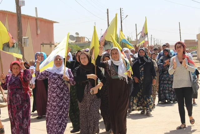 Peoples of areas drew their resistance from prison's resistance , Rojava Revolution