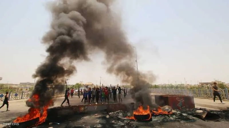 Protests in al-Basra continue