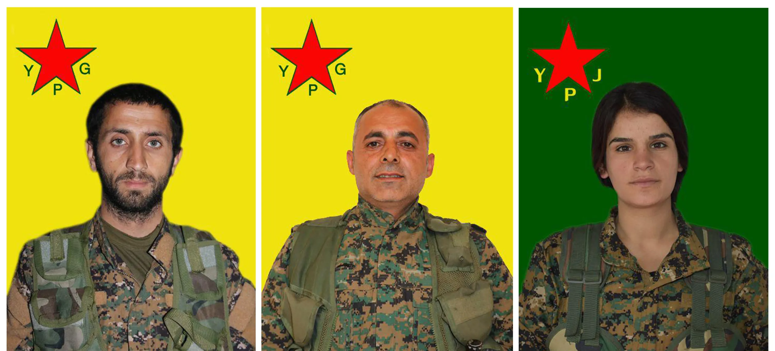 YPG Disclosed 3 martyrs' record