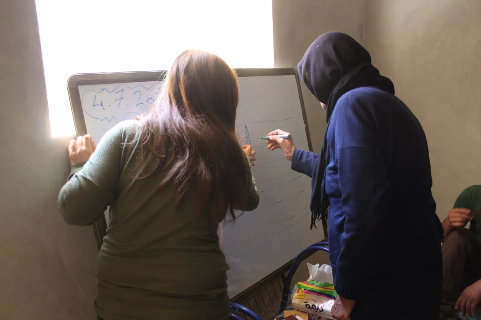 Afrin people still learn their mother tongue in al-Shahba