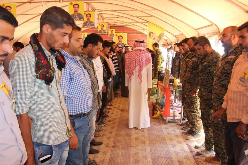 Tal Hamis district offered condolences to martyr Haider al-Ali's relatives