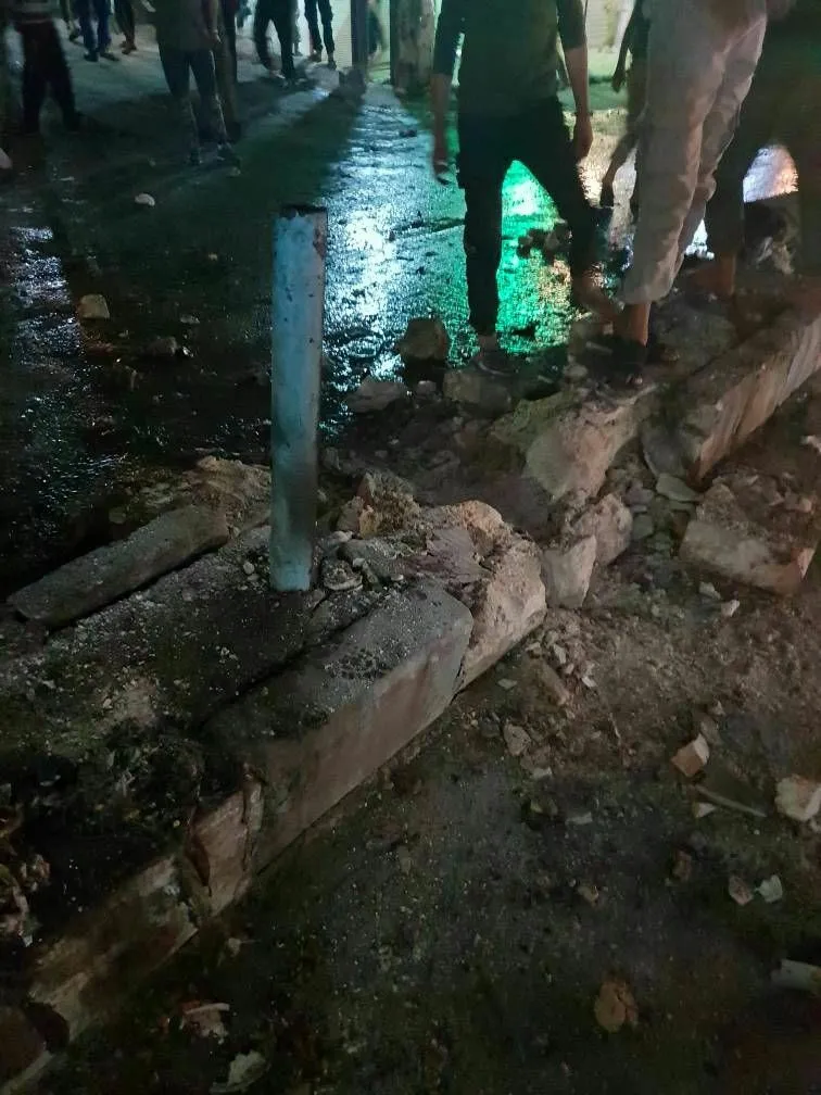 Explosive device blasted in Afrin
