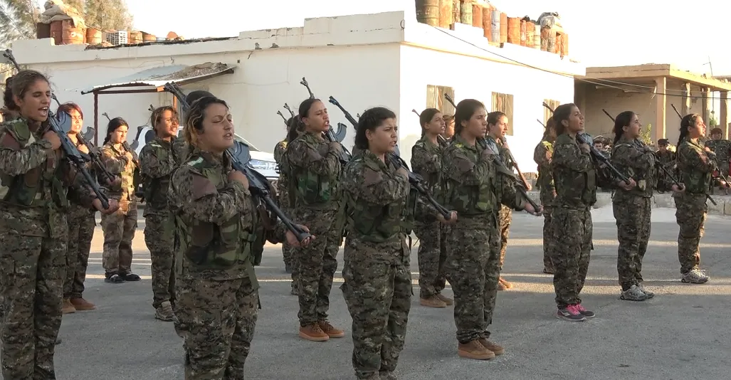 Rojda Manbij Academy ended its 8th course