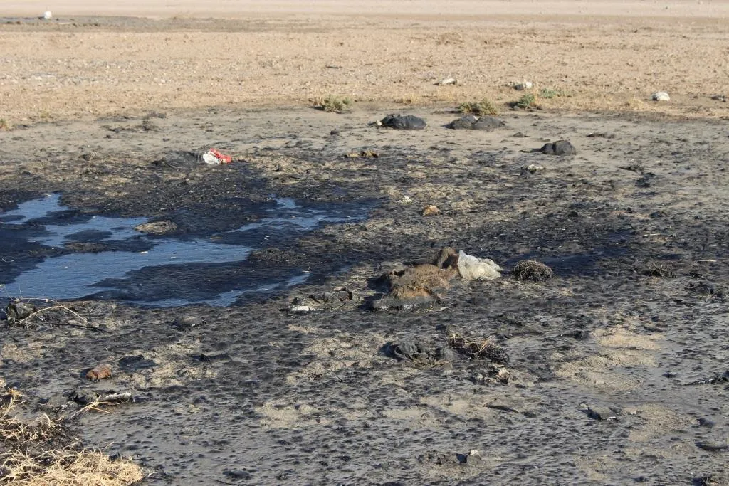 Oil well is source of inconvenience to residents of two villages