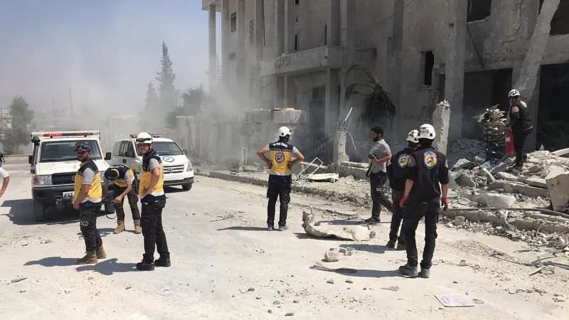 Explosion in Idlib leaves deaths, wounds dozens