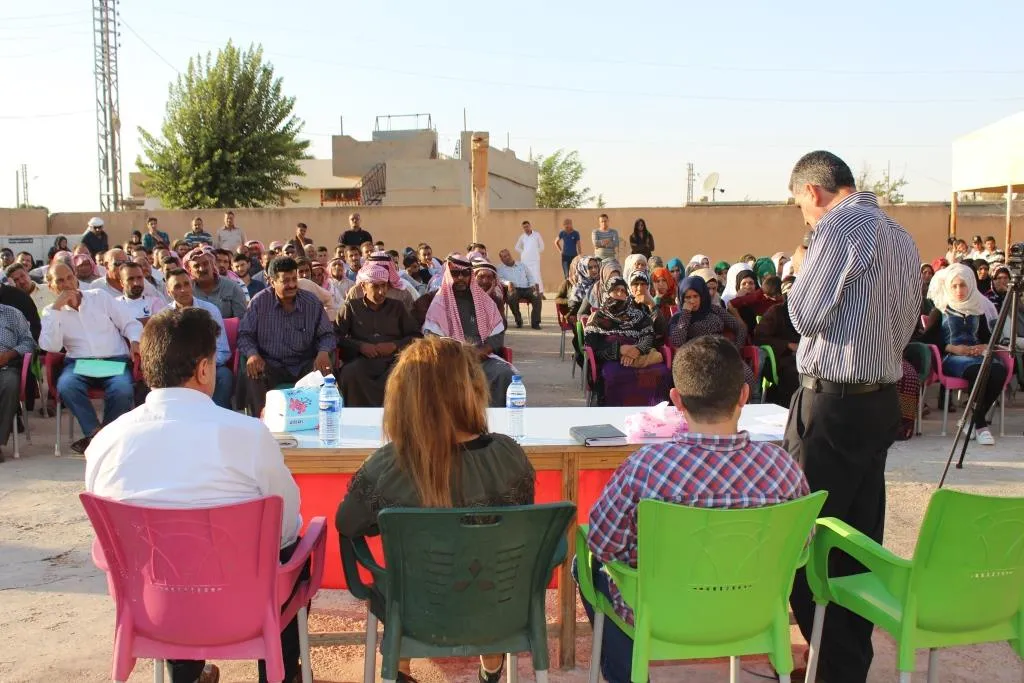 Tel- Barak ... complain about poor services at meeting