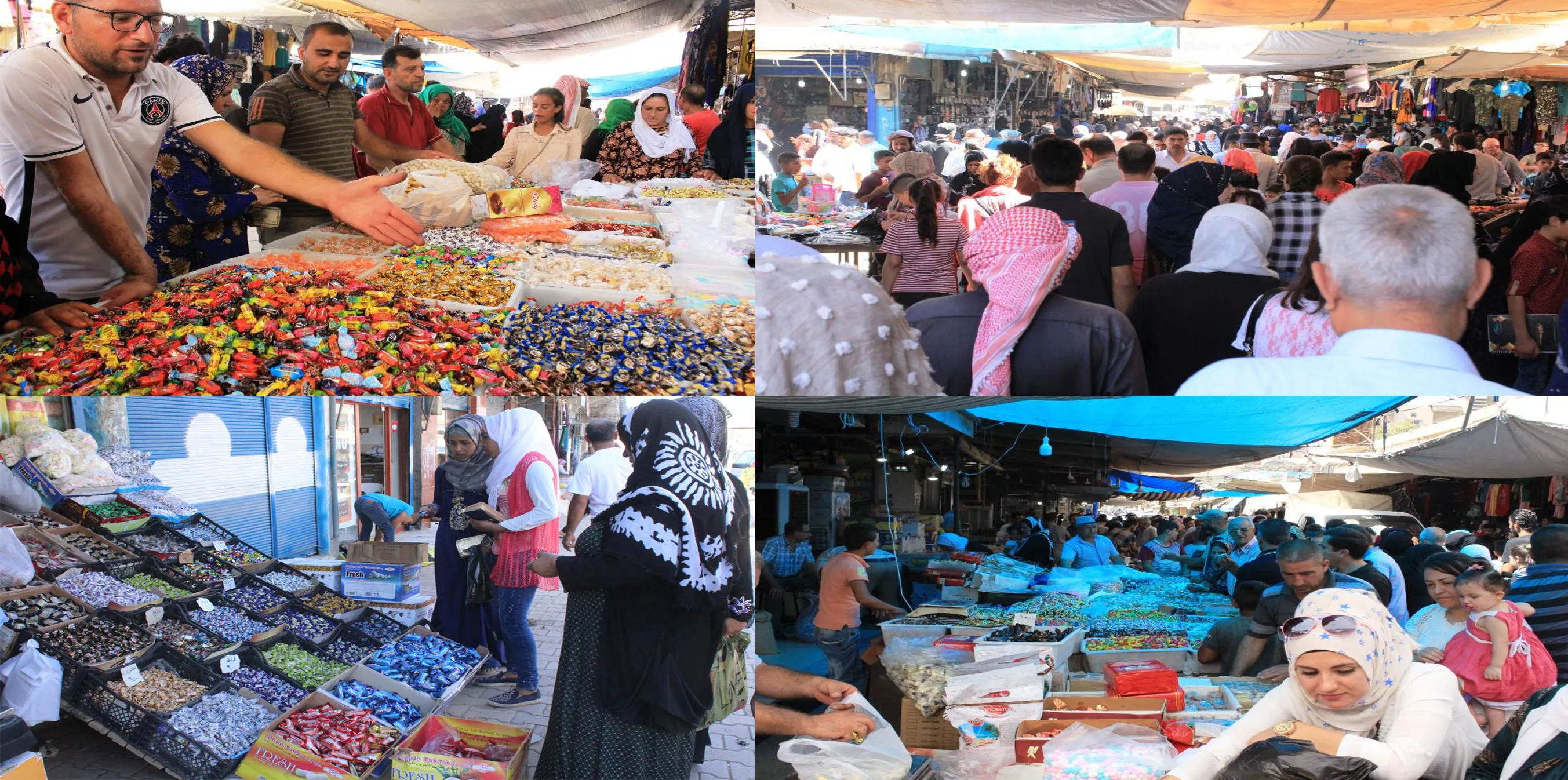 Al-Jazeera markets are busy as Eid al-Adha came