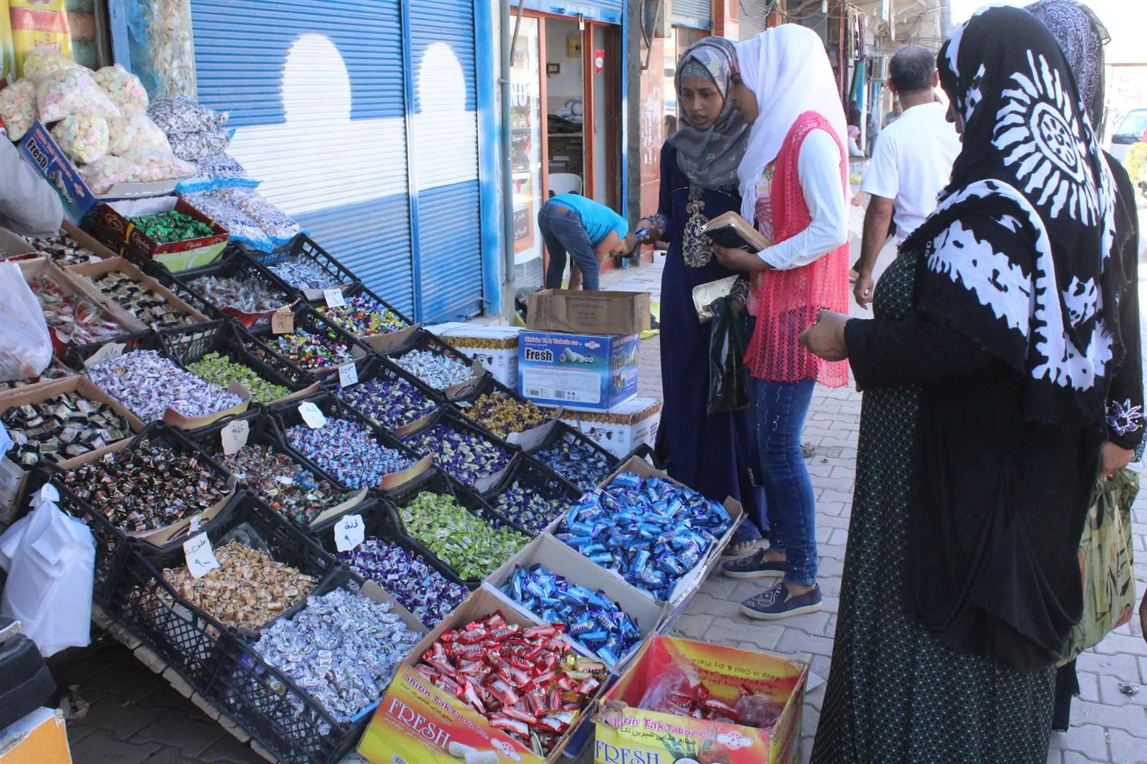 Al-Jazeera markets are busy as Eid al-Adha came